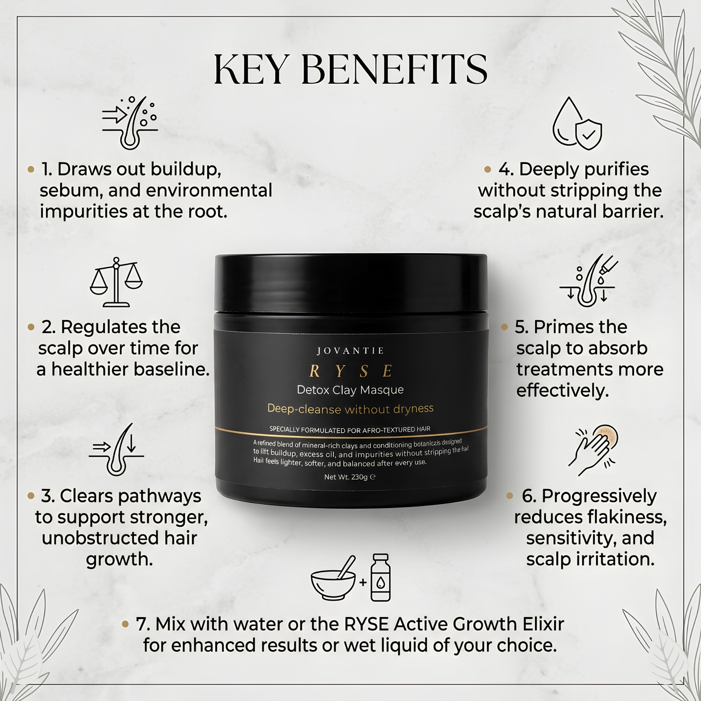 RYSE Detox Clay Masque